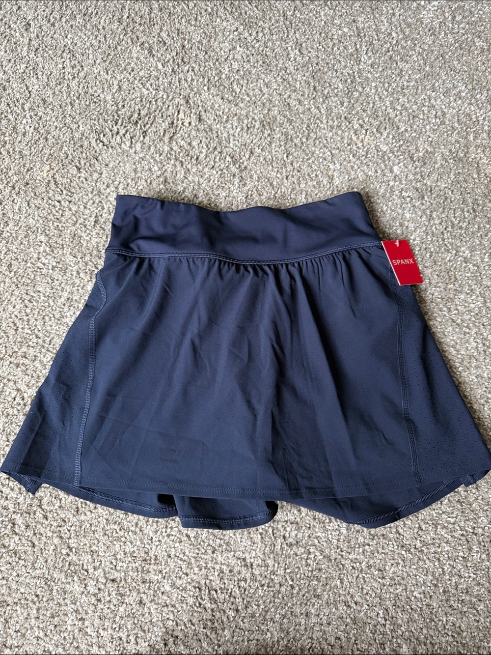 SPANX Navy Blue Performance Skort